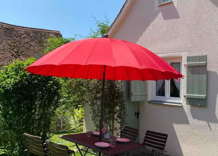 Ferienhaus Mit Garten Und Balkon Berching